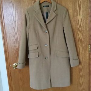 RALPH LAUREN wool pea coat - EUC